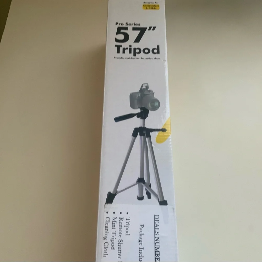 XIT Photo PRO SERIES TRIPOD FOR CAMCORDS & DSLRs NEW